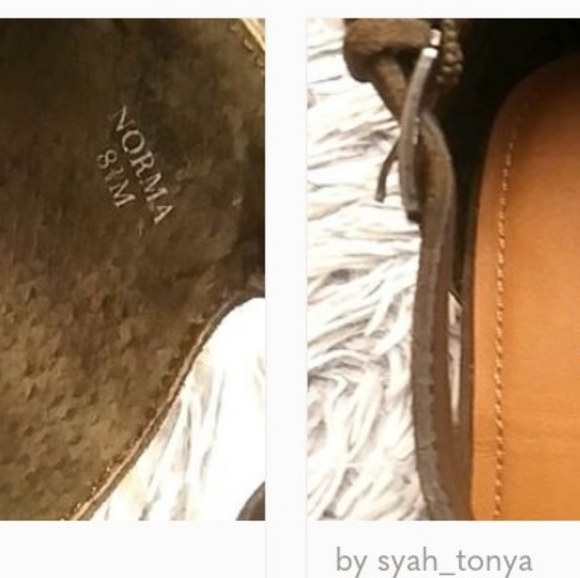 Tahari Suede hunter green heels - Picture 3 of 3